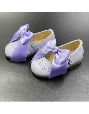 Ballerina con fiocco in raso Scarpe 19/30