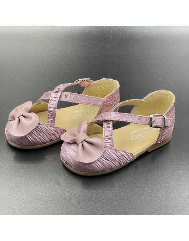 Ballerina plissè lamè Scarpe