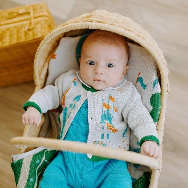 Completo nascita filo di cotone Tutine e Set Nascita