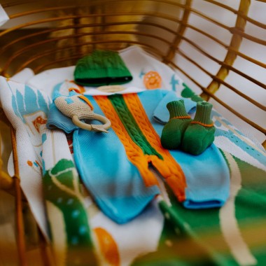 Coperta illustrata filo di cotone Coperta e Lenzuola