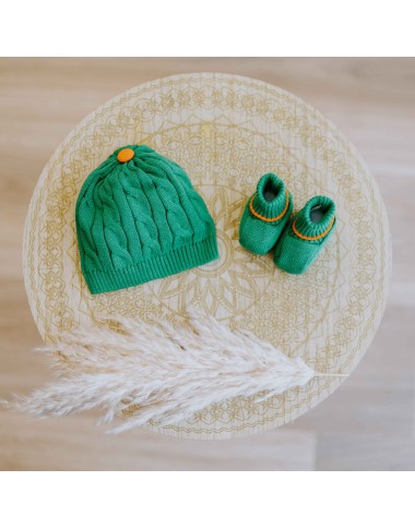 Completo nascita filo di cotone Set Nascita e Uscita Clinica