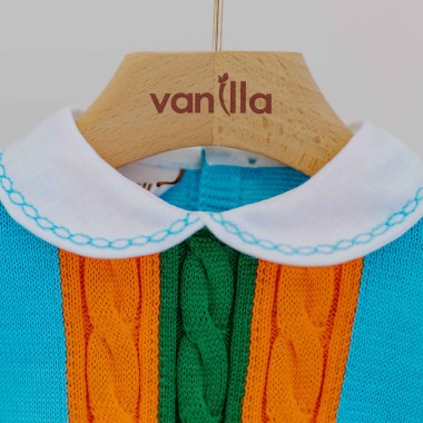 Completo nascita filo di cotone Set Nascita e Uscita Clinica