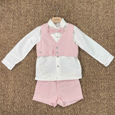 Completo Cerimonia lino Bimbo 2/8 anni