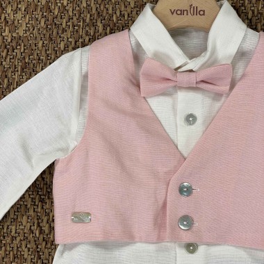 Completo Cerimonia lino Bimbo