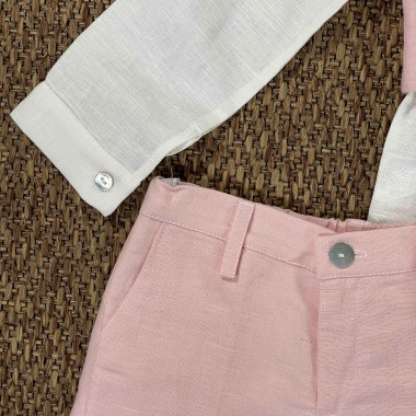 Completo Cerimonia lino Bimbo