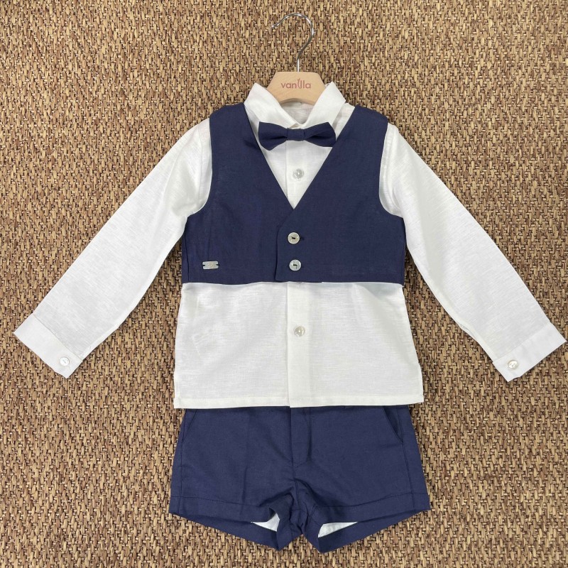 Completo Cerimonia lino Bimbo