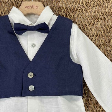 Completo Cerimonia lino Bimbo