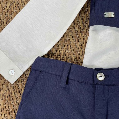 Completo Cerimonia lino Bimbo